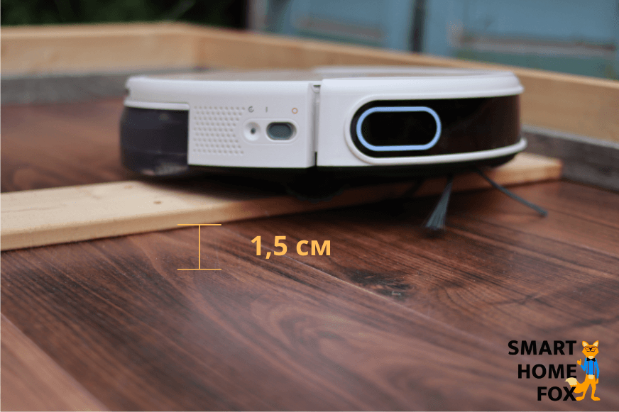 aspirateur robot yeedi mop station passage seuil de porte